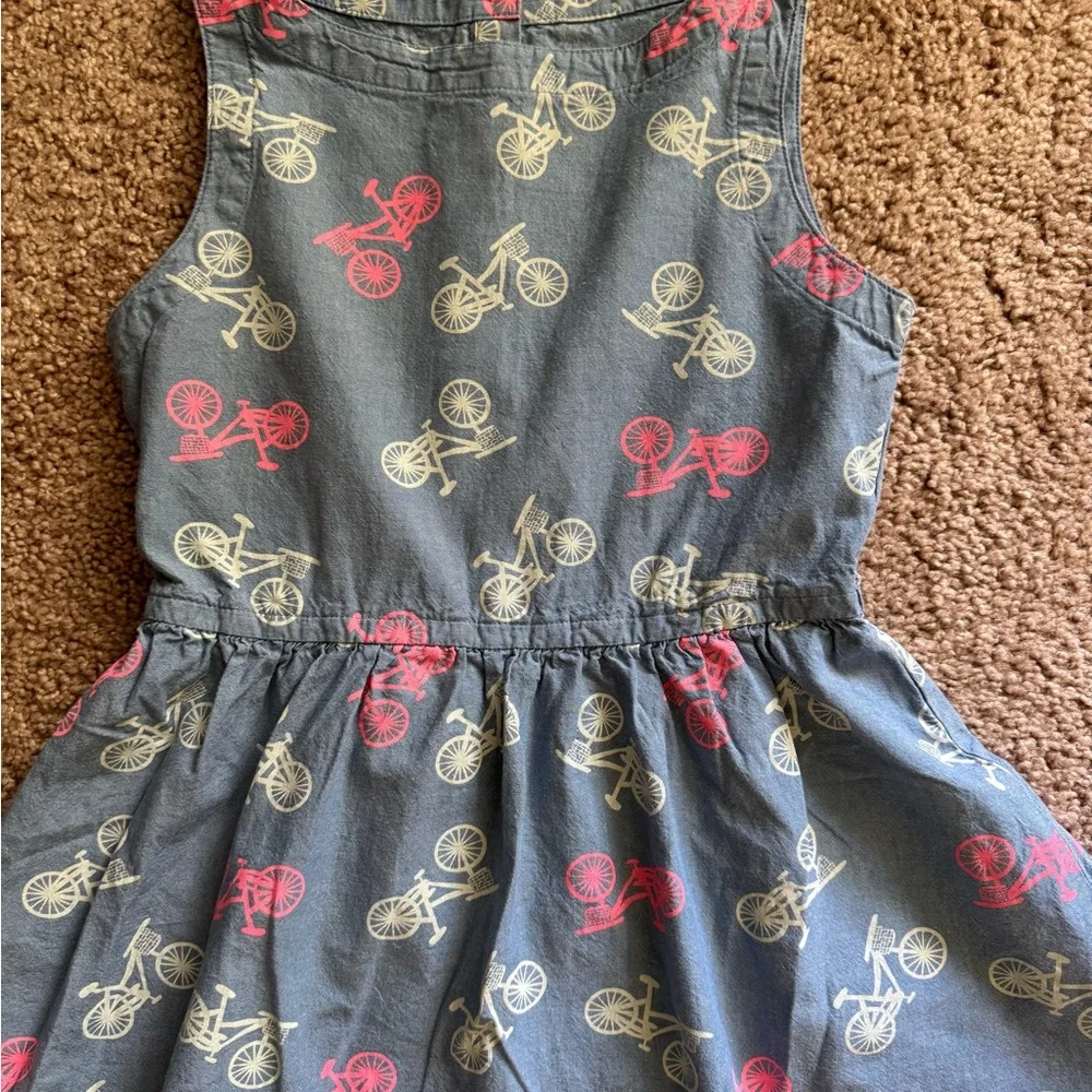 Crazy 8 Pink and Red Pleated Sundress